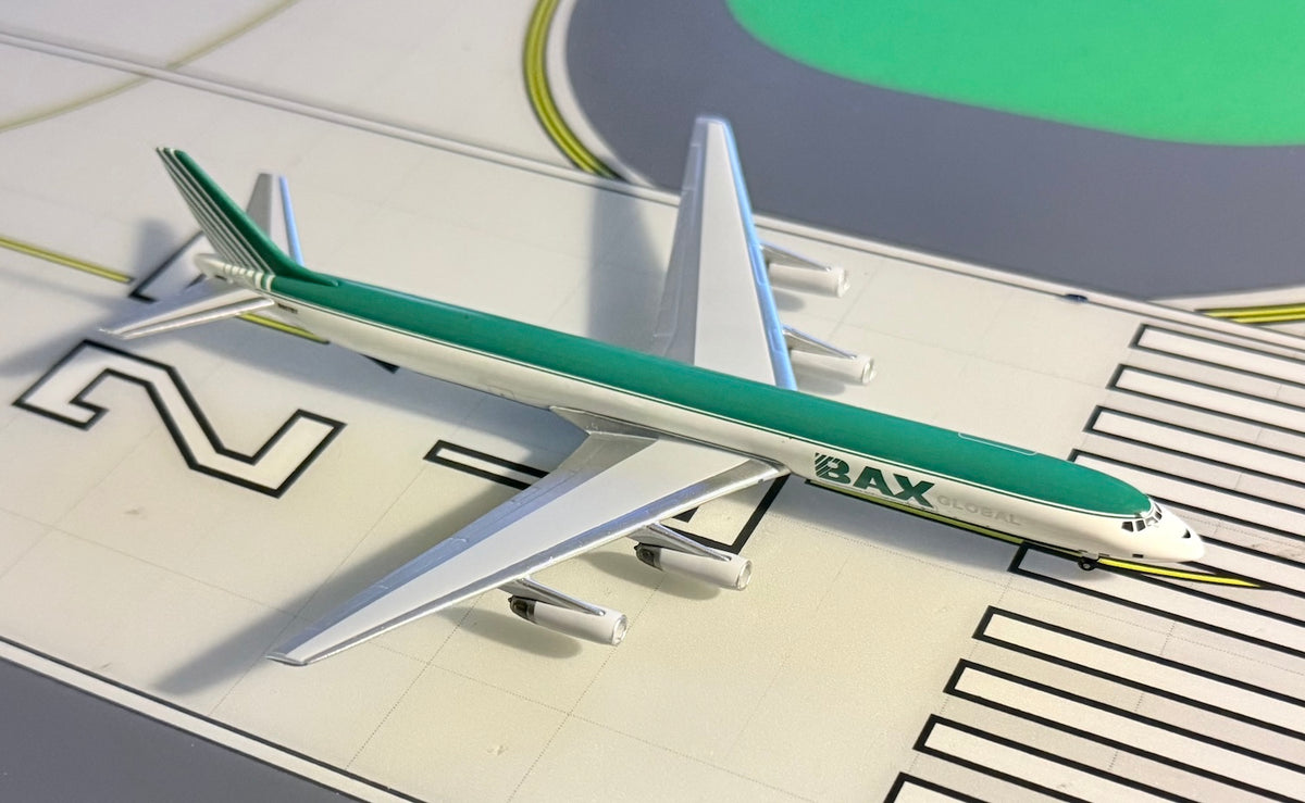BAX Global Douglas DC-8-63F N867BX early 2000's 1:400 scale diecast Aeroclassics