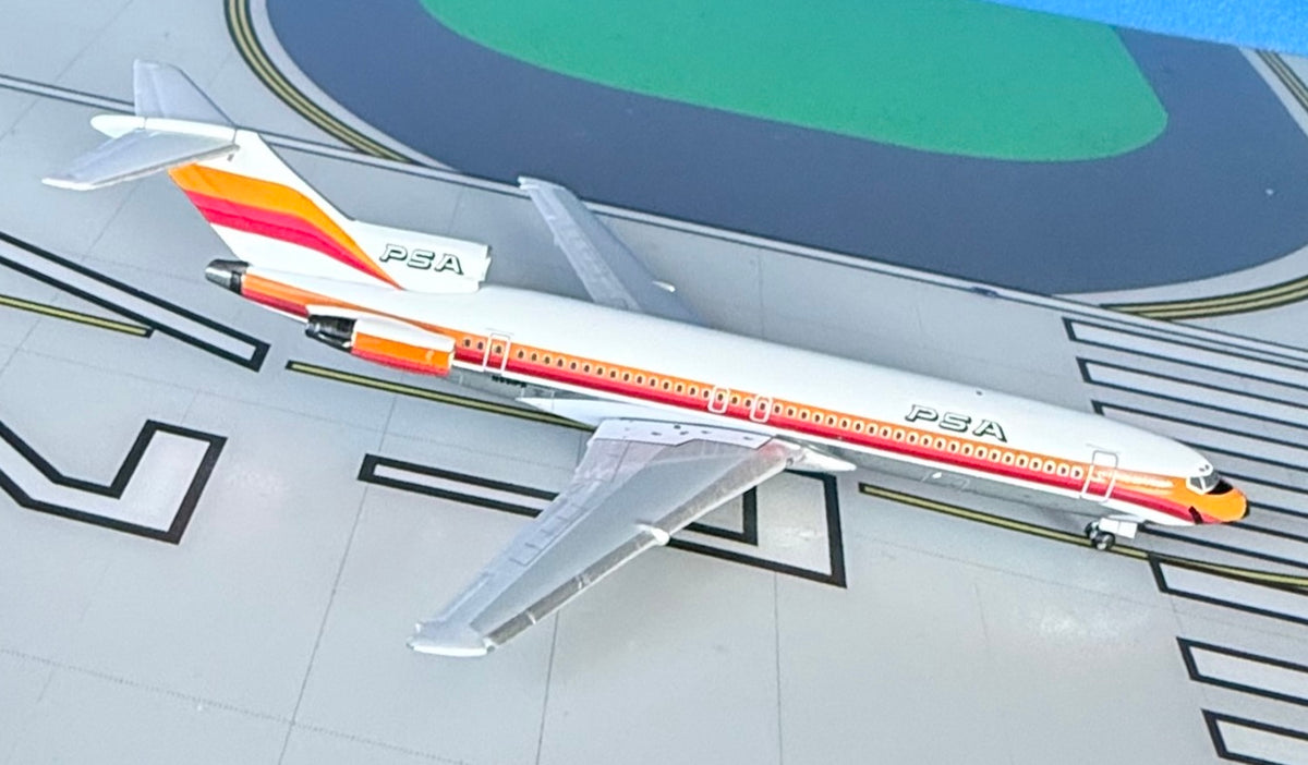 PSA Boeing 727-200/Adv N551PS 1970's 1:400 scale diecast Aeroclassics