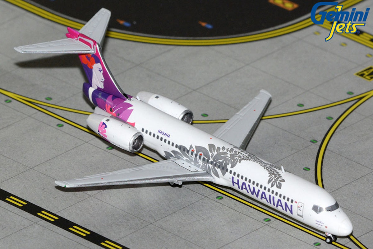 Hawaiian Boeing 717-200 N494HA Koa'e Kea 1:400 scale diecast Gemini Jets