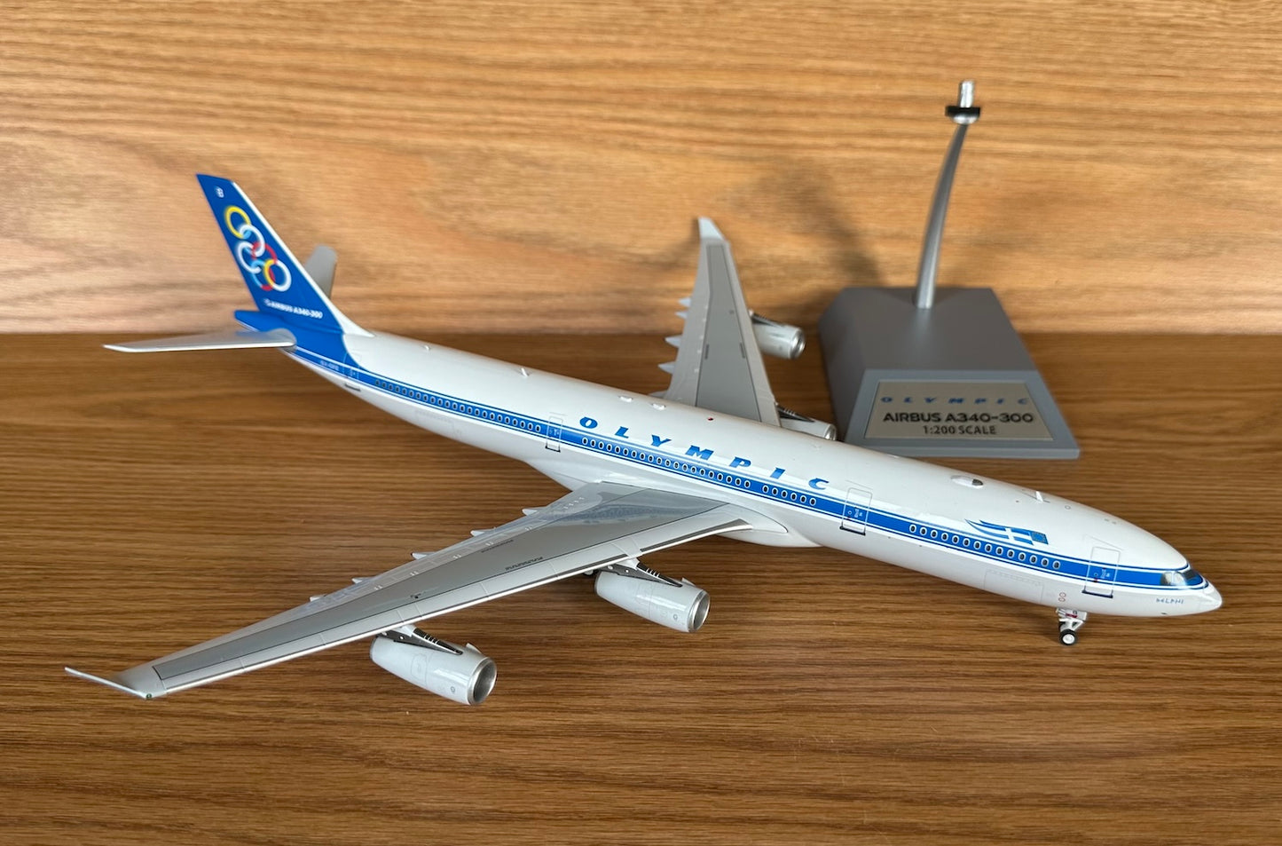 Olympic Airbus A340-300 SX-DFB Delphi 1:200 scale diecast Inflight Models