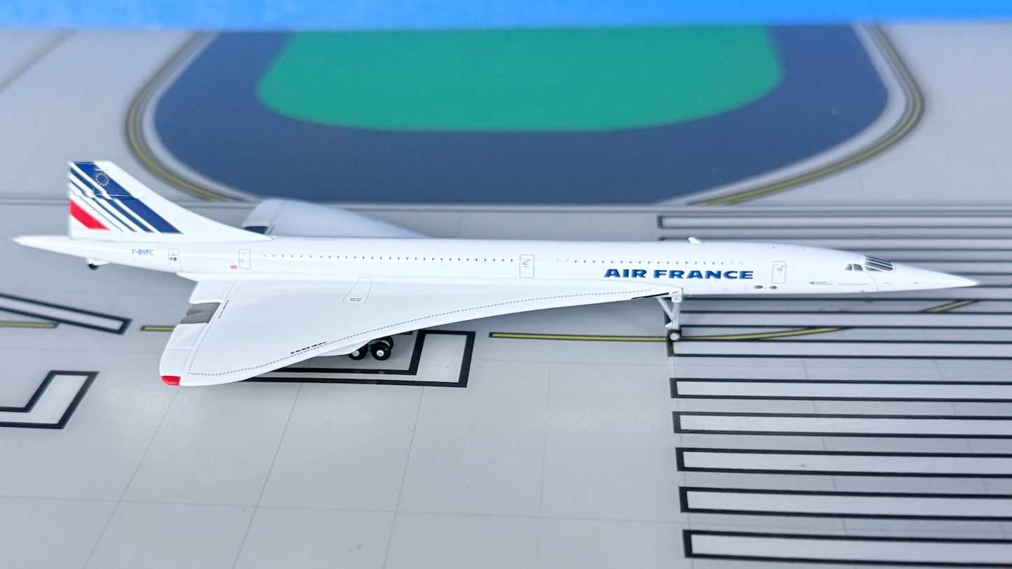 Air France Concorde 101 F-BVFC final colors 1:400 scale diecast JC Wings