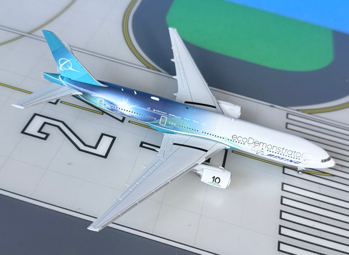Boeing 777-200ER N861BC 2022 Eco Demonstrator colors 1:400 scale diecast JC Wings