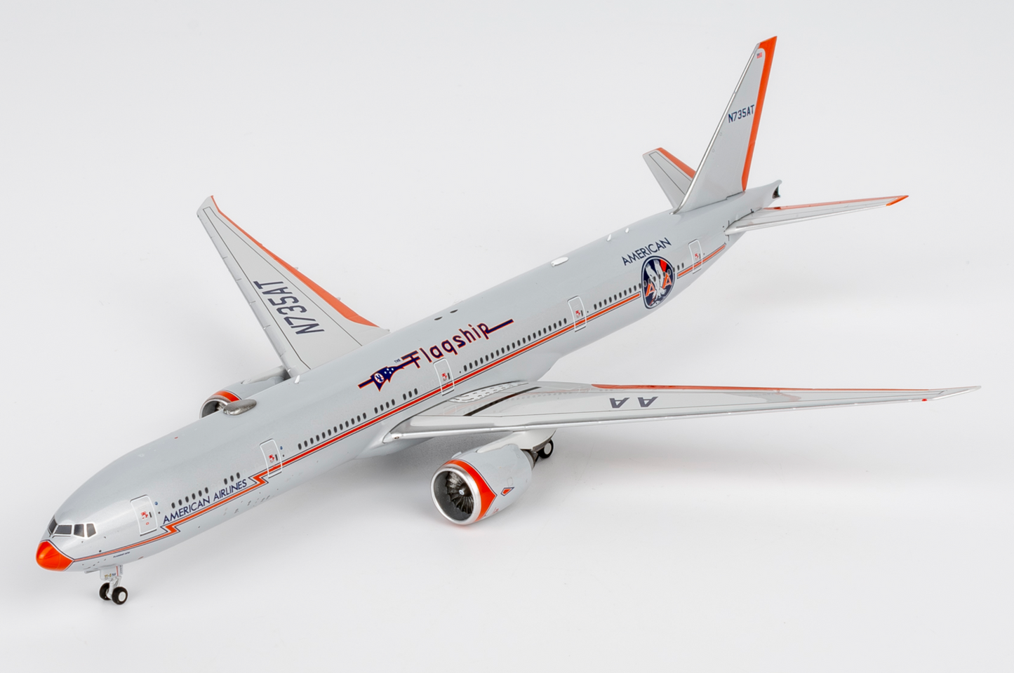 American Boeing 777-300ER N735AT 100th anniversary Ultimate Series 1:400 scale diecast NG Models