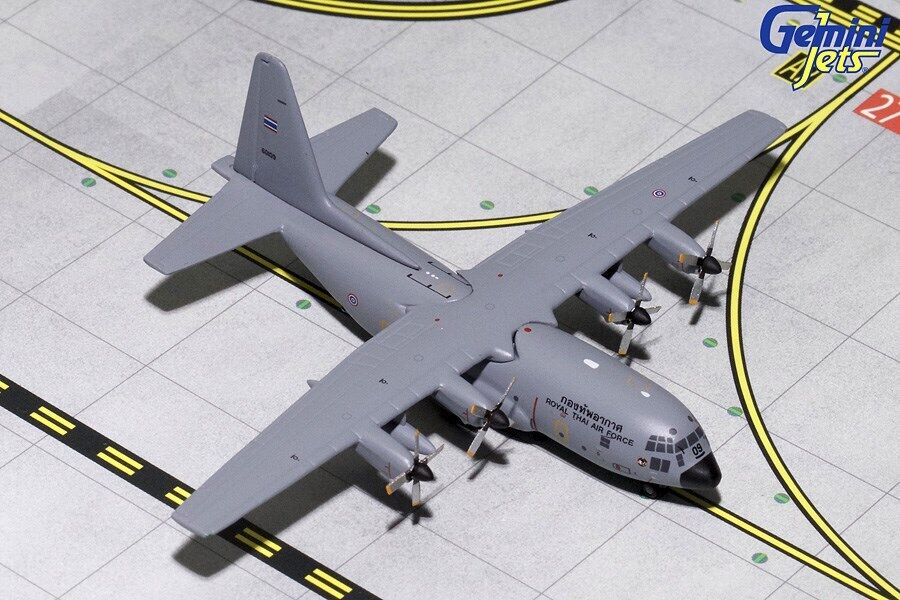 Royal THAI Air Force Lockheed C-130H 60109 1/400 scale diecast GeminiMacs