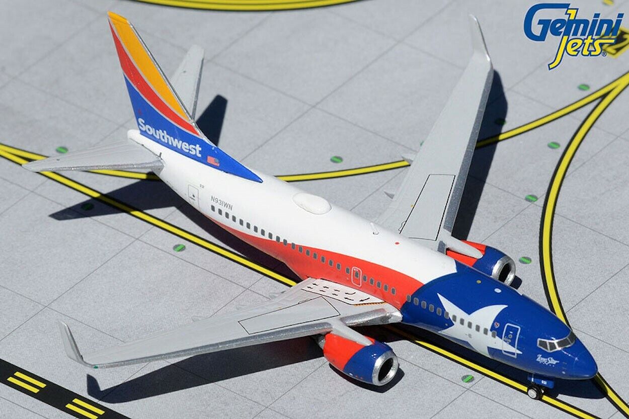 Southwest Boeing 737-700/W N931WN Lone Star One 1/400 scale diecast GeminiJets