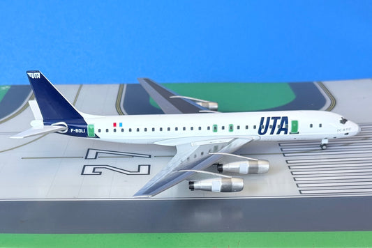 UTA Douglas DC-8-55F F-BOLI 1970's colors 1:200 scale diecast Aeroclassics