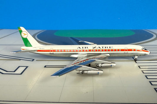 Air Zaire Douglas DC-8-32 9Q-CLF 1970s colors 1:400 scale diecast Aeroclassics