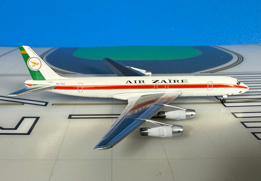 Air Zaire (Cargo) Douglas DC-8-32F 9Q-CLV 1970s 1:400 scale diecast Aeroclassics