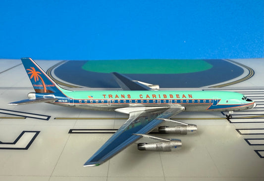 Trans Caribbean Douglas DC-8-54CF N8783R 1970s 1:400 scale diecast Aeroclassics