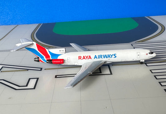 Raya Airways Boeing 727-200F 9M-TGH 2017 colors 1:400 scale diecast Aeroclassics