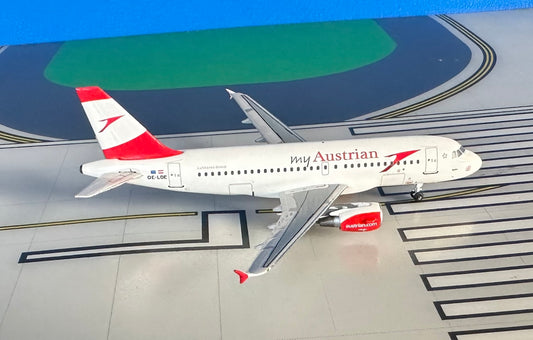 My Austrian Airbus A319-112 OE-LDE current colors 1:400 scale diecast Aeroclassics