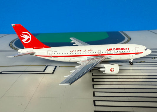 Air Djibouti Airbus A310-222 F-OHPQ 1990s colors 1:400 scale diecast AeroClassics