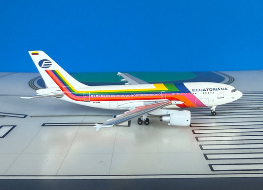 Ecuatoriana Airbus A310-300 HC-BRB 1990s colors 1:400 scale diecast AeroClassics