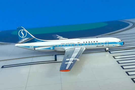 Sabena Caravelle VIN OO-SRE old colors 1:400 scale diecast Aeroclassics