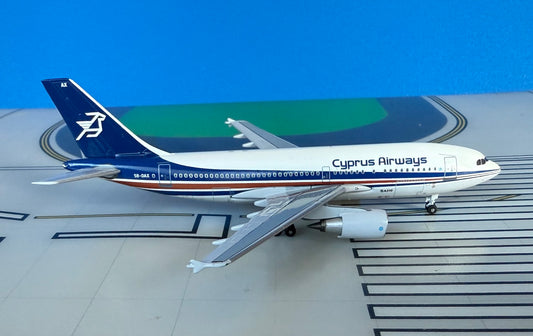 Cyprus Airways Airbus A310-204 5B-DAX 1990s 1:400 scale diecast AeroClassics