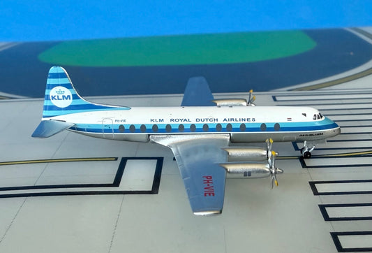 KLM Vickers Viscount 800 PH-VIE 1960s 1:400 scale diecast Aeroclassics