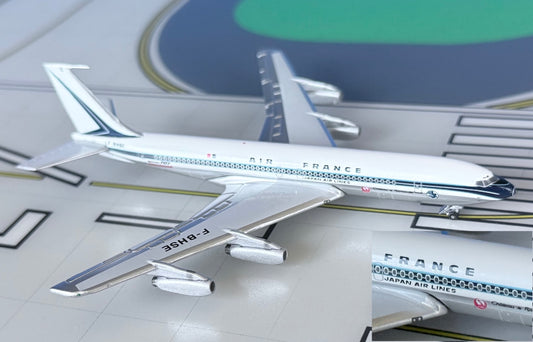 Air France Boeing 707-328 F-BHSE Japan Airlines  titles 1:400 scale diecast Aeroclassics