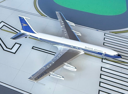 British Airways Boeing 707-436 G-APFP 1974 1:400 scale diecast Aeroclassics