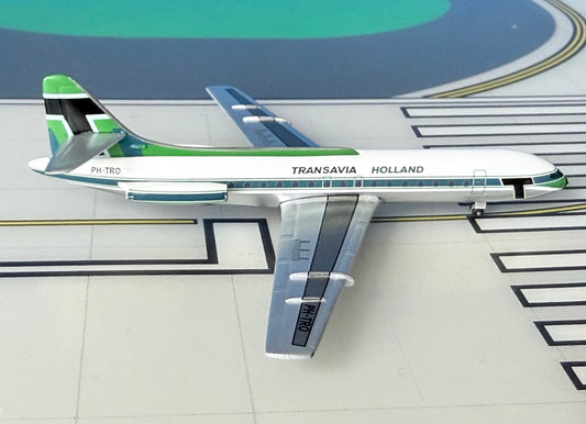 Transavia Holland Caravelle III PH-TRO 1970s colors 1:400 diecast Aeroclassics