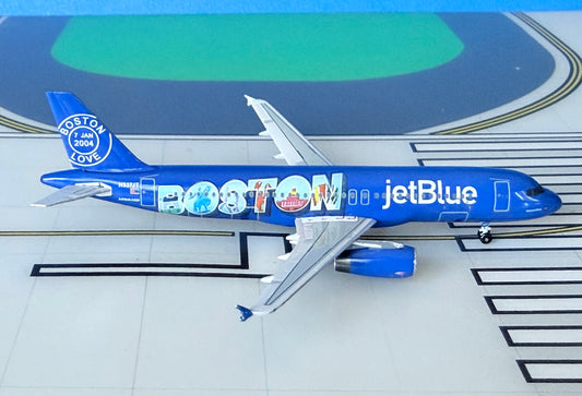 JetBlue Airbus A320-232 N537JT special Boston 1:400 scale diecast Aeroclassics