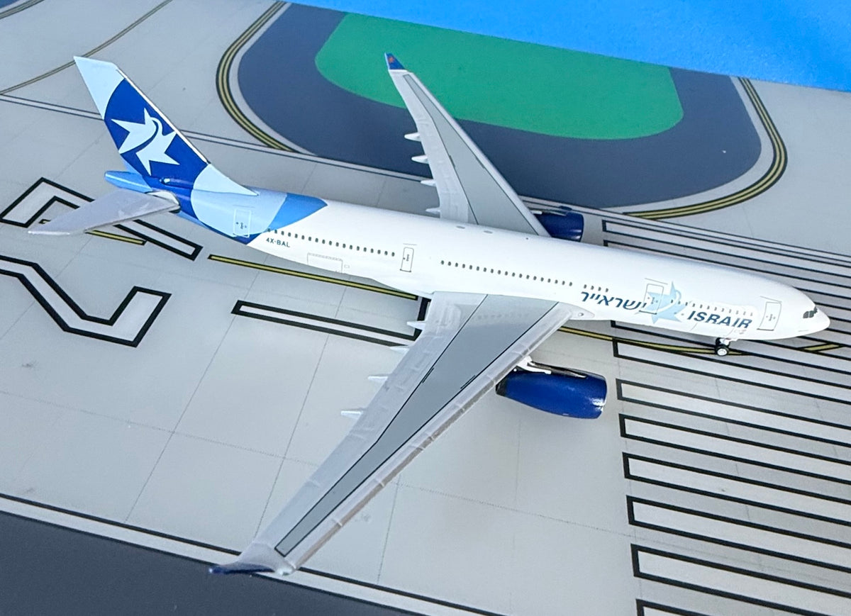 Israir Airbus A330-243 4X-BAL current colors 1/400 scale diecast Aeroclassics