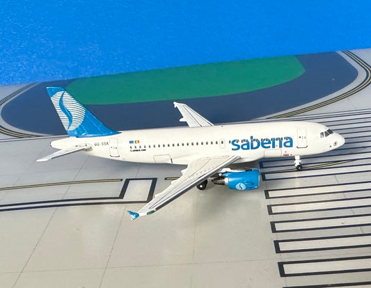 Sabena Airbus A319-112 OO-SSA Final colors 1:400 scale diecast Aeroclassics