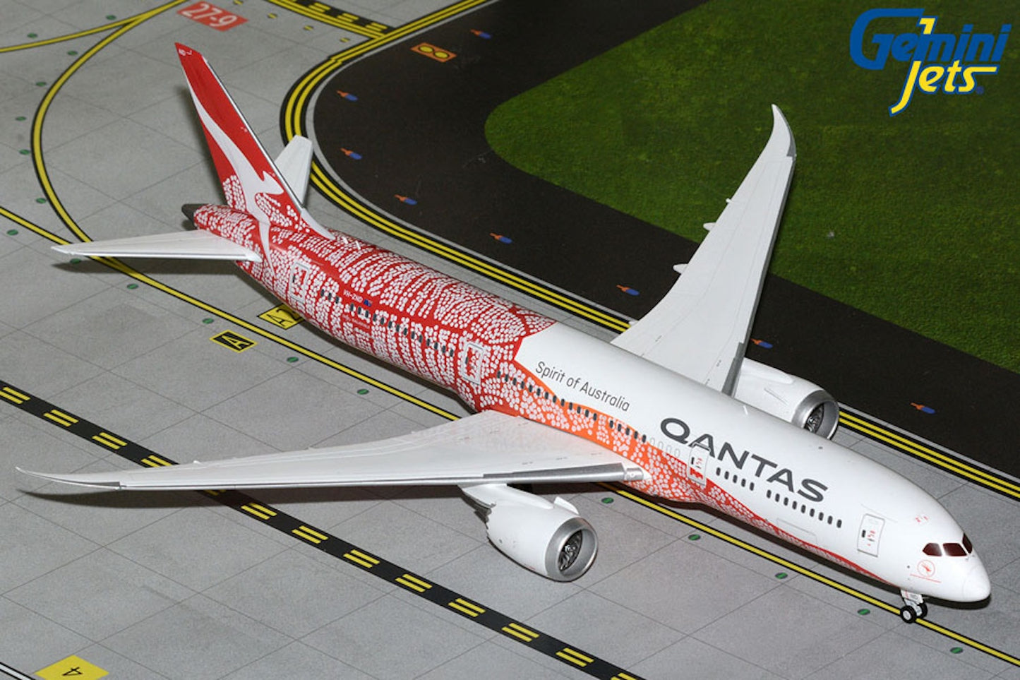 Qantas Boeing 787-9 VH-ZND Yam Dreaming 1:200 scale diecast GeminiJets