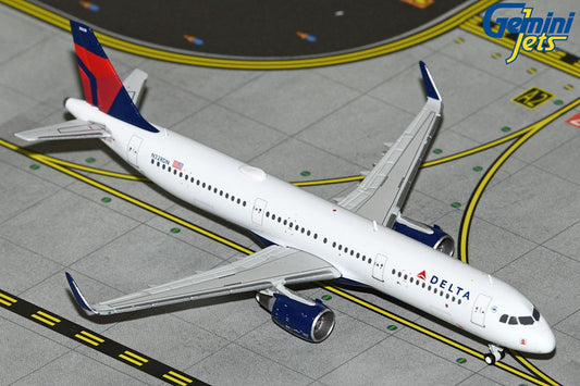 Delta Airbus A321-211 N328DN Current colors 1:400 scale diecast GeminiJets