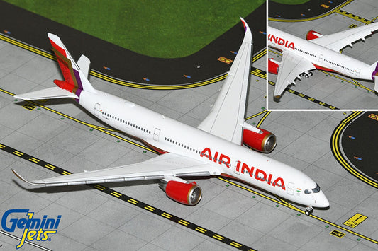 Air India Airbus A350-941 VT-JRH Flaps down 1:400 scale diecast GeminiJets