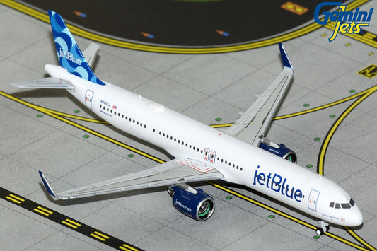 JetBlue Airbus A321Neo N2180J Mint for Big Things 1:400 diecast GeminiJets
