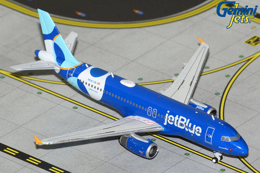 JetBlue Airbus A320-232 N547JB Forever Blue 1:400 scale diecast GeminiJets