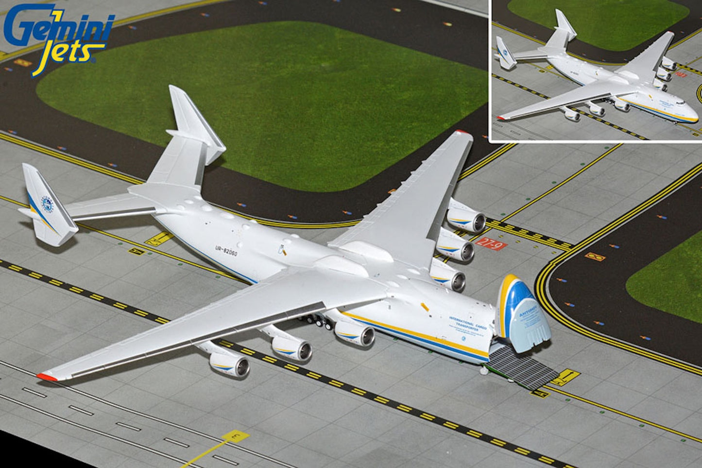 Antonov Airlines AN-225 Mriya UR-82060 1:400 scale diecast GeminiJets