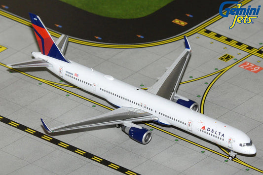 Delta Boeing 757-300 Winglets N595NW current colors 1:400 scale diecast GeminiJets