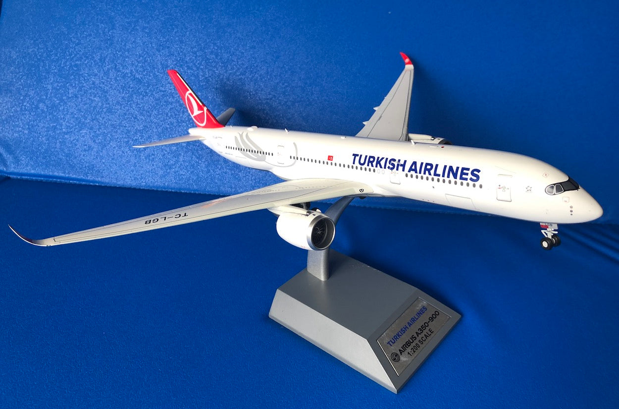 Turkish Airlines Airbus A350-900 TC-LGB 1/200 scale diecast inflight 200 models