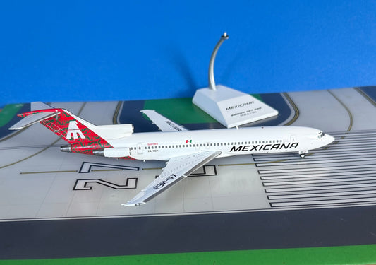 Mexicana Boeing 727-200/Adv XA-MEH 1990s colors 1:200 scale diecast JC Wings