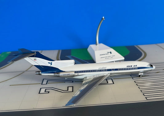 Iran Air Boeing 727-86 EP-IRD 1970s colors 1:200 scale diecast JC Wings