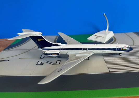 BOAC Vickers VC-10-1101 G-ARVK early 1970s 1:200 scale diecast JC Wings