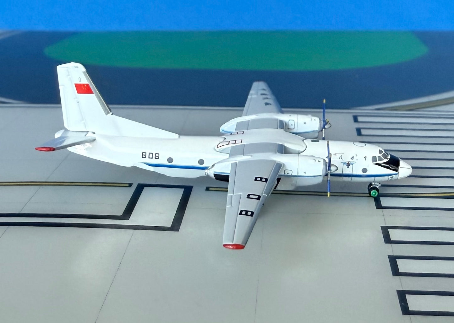 Chinese Air Force Antanov AN-26 808 1:400 scale diecast JC Wings