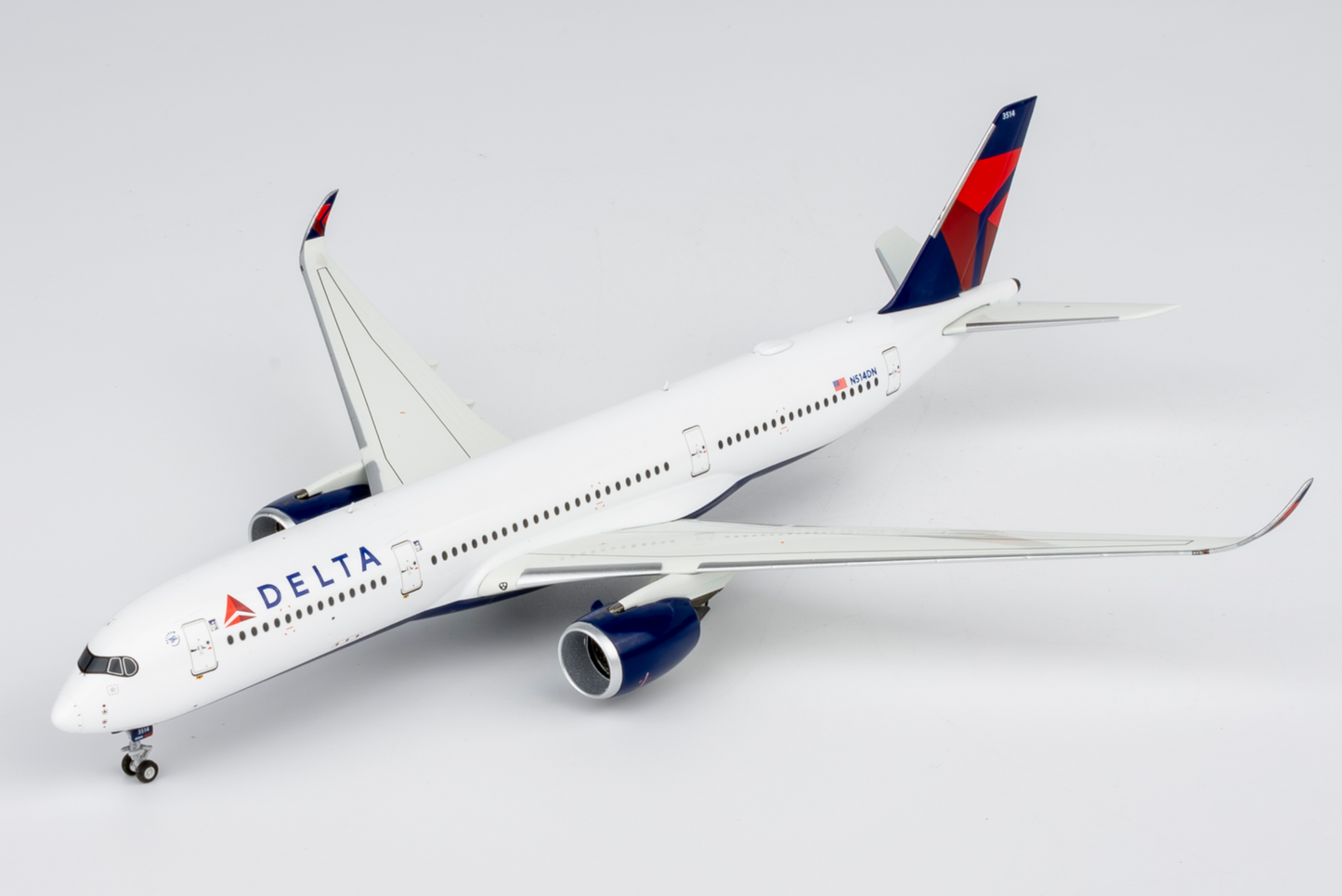 Delta Airbus A350-900 N514DN current colors 1:400 scale diecast NG Models