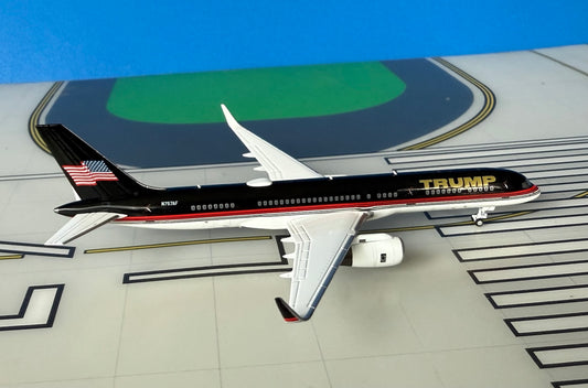 Trump Boeing 757-200/Winglets N757AF New colors 1:400 scale diecast NG Models