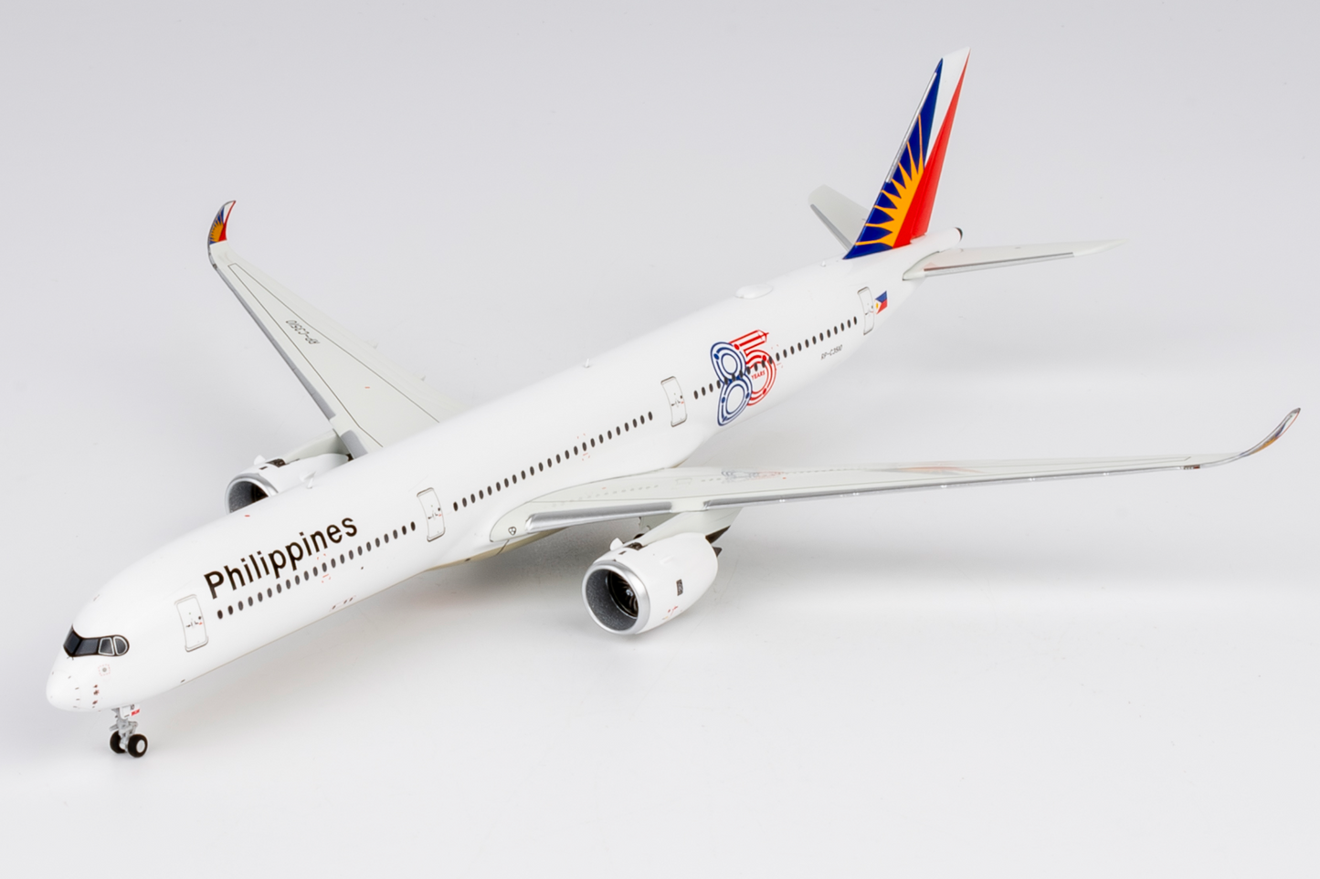 Philippines Airbus A350-1041 RP-C3510 85 years 1:400 scale diecast NG Models