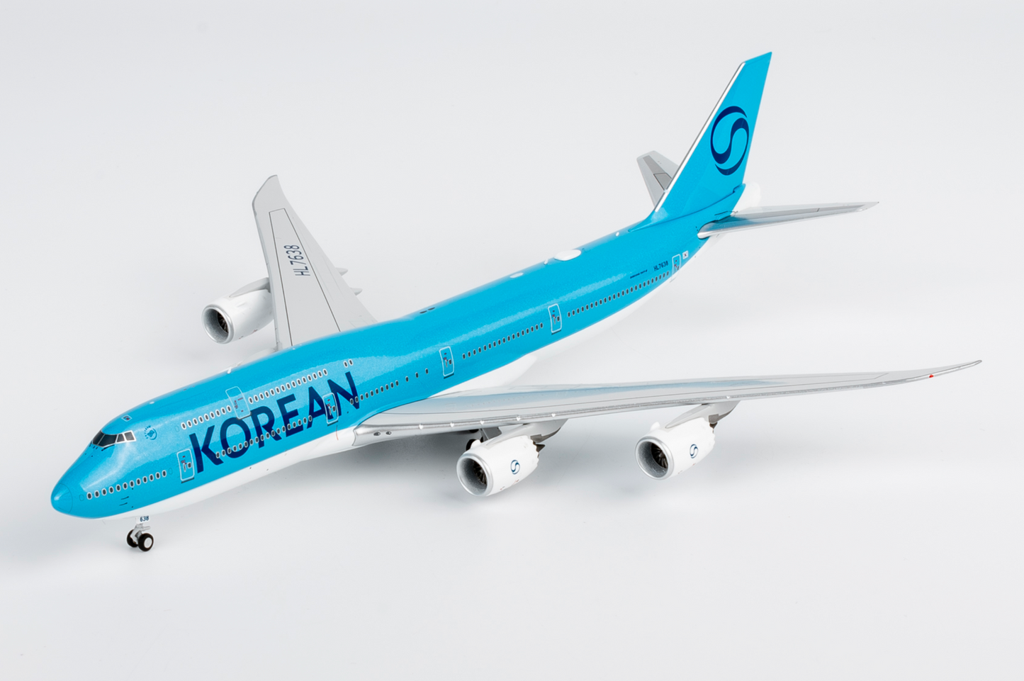 Korean Air Boeing 747-8 HL7638 current colors 1:400 scale diecast NG Models