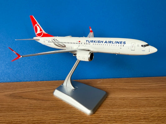 Turkish Airlines Boeing 737 Max8 TC-LCA Current colors 1:200 diecast NG Models