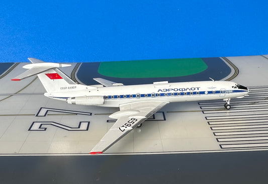 Aeroflot upolev TU-134A CCCP-65927 1970s colors 1:200 scale diecast Phoenix Models