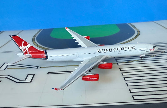Virgin Atlantic Airbus A340-311 G-VFLY 2000's 1:400 scale diecast Phoenix Models