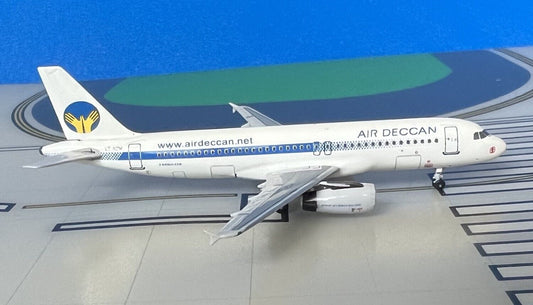 Air Deccan Airbus A320-232 VT-VDW final colors 1/400 scale diecast Aeroclassics