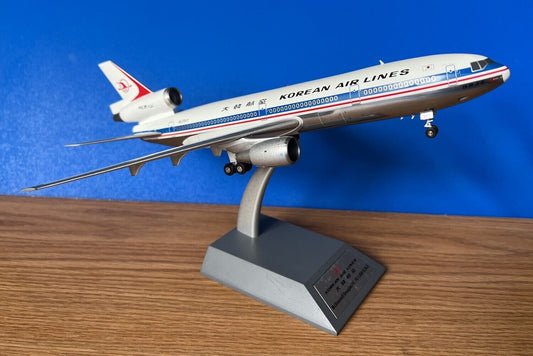 Korean Air Lines Douglas DC-10-30 HL7317 1970s 1/200 scale diecast Inflight