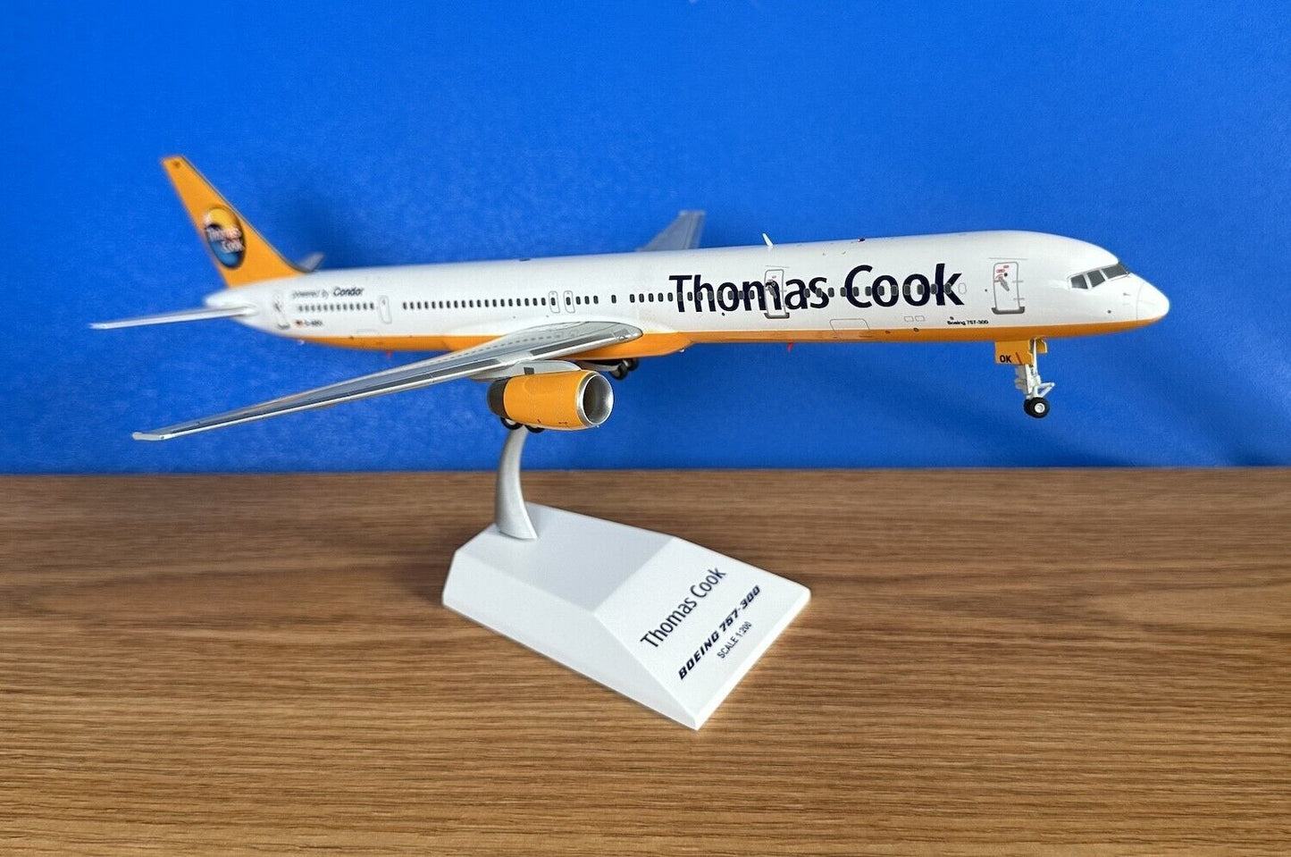 Thomas Cook/Condor Boeing 757-300 D-ABOK 2004 colors 1/200 scale diecast JC Wing