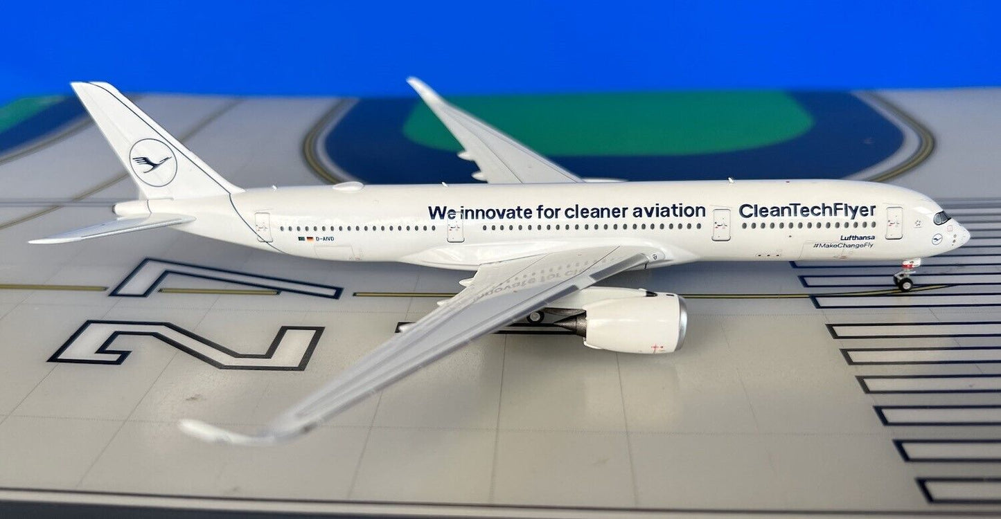 Lufthansa Airbus A350-900 D-AIVD CleanTechFlyer 1/400 scale diecast NG Models