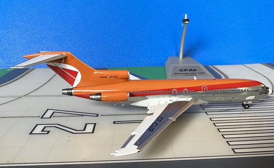 CP Air Boeing 727-100 CF-CUR 1970s polished 1/200 scale diecast Inflight Models